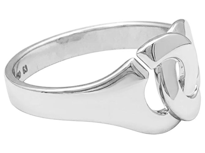 Anello Dinh Van, "Menottes R10", oro bianco. - vista 4