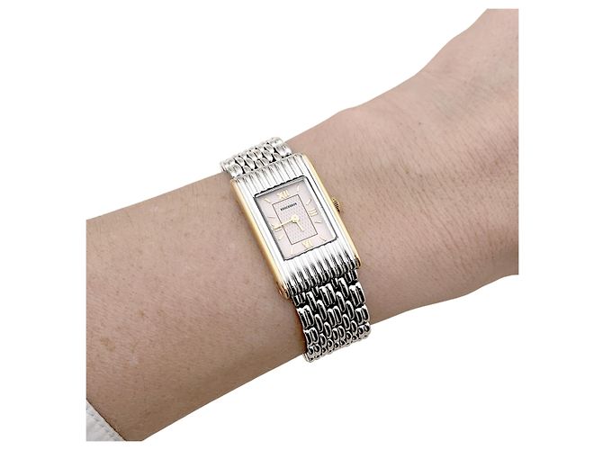 Orologio Boucheron, "Reflet", acciaio e oro giallo. Modello piccolo. - vista 6