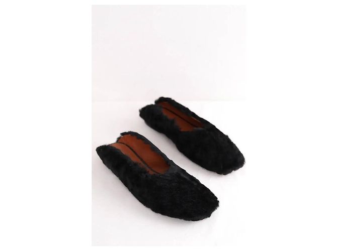 Autre Marque Bailarinas Loafers slide negras - vista 3