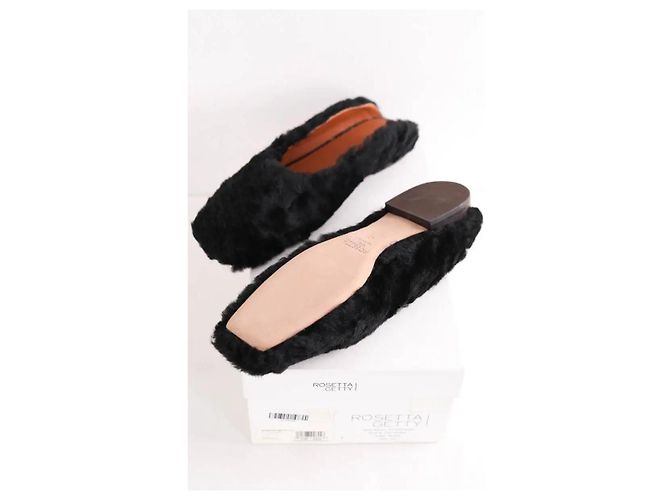 Autre Marque Bailarinas Loafers slide negras - vista 6