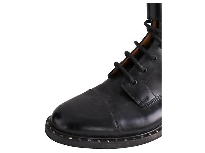 Scarpe stringate Church's in pelle nera - vista 5
