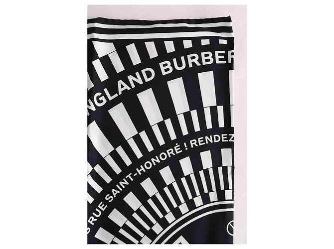 Burberry Seidentuch Schwarz - Ansicht 2
