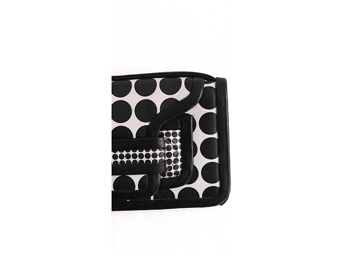 Pochette Pierre Hardy in pelle nera - vista 2