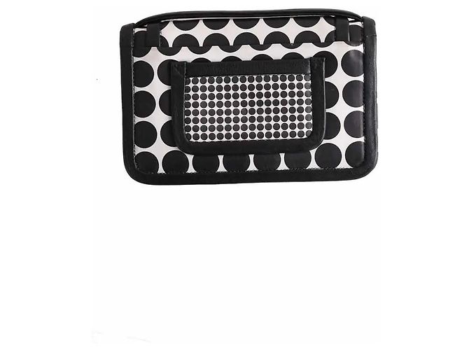 Pochette Pierre Hardy in pelle nera - vista 3