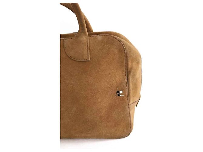 Courreges  mala Three sixty M camel - vista 2