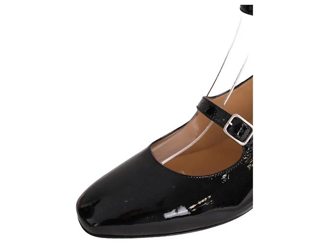 Apc Absatzschuhe aus Lackleder Schwarz Größe 40 - Ansicht 5