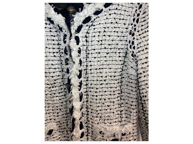 Chanel Jacke weiß T.36 - Ansicht 2