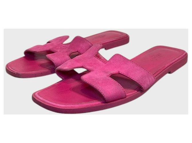 Sandali Hermès Oran T.37 - vista 3