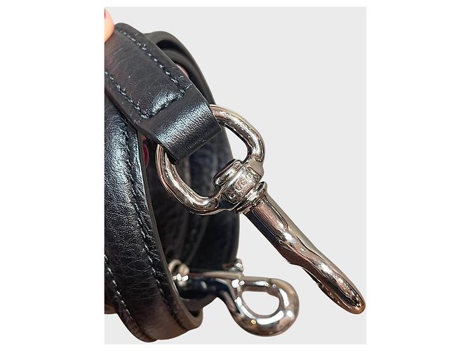 Borsa Gucci Bamboo Daily nera - vista 11