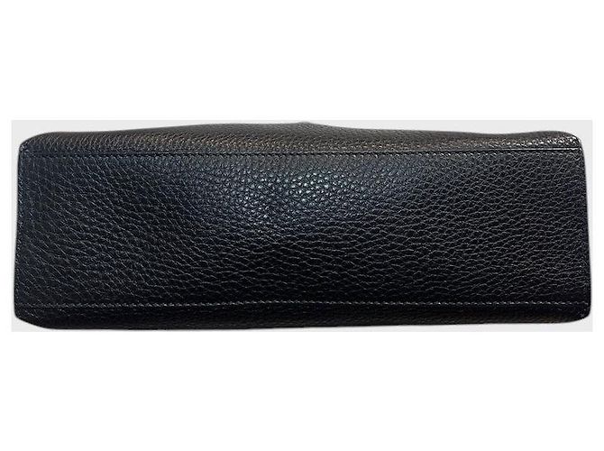 Borsa Gucci Bamboo Daily nera - vista 5