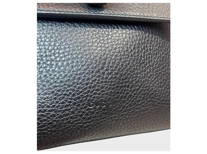 Borsa Gucci Bamboo Daily nera - vista 6