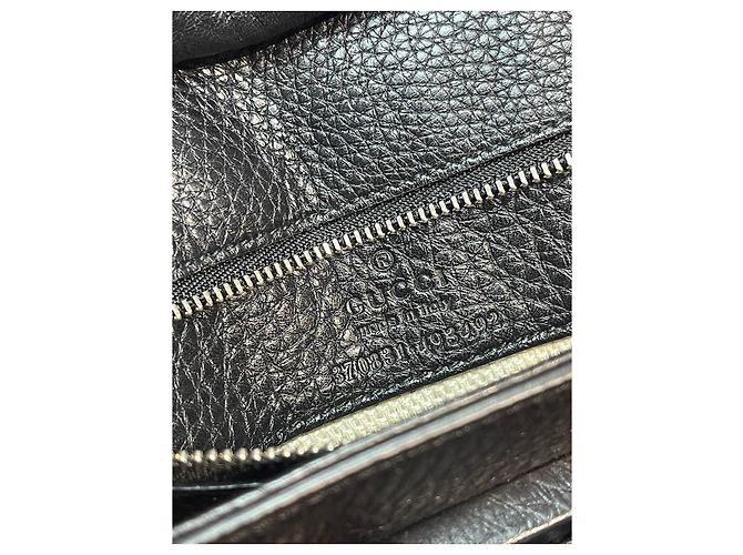 Borsa Gucci Bamboo Daily nera - vista 9