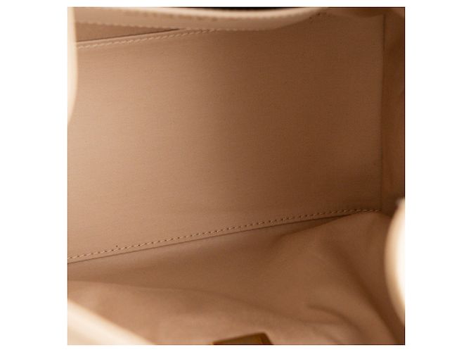 CHANEL - Borsa a tracolla Chanel 25 small in pelle caviar beige - vista 7