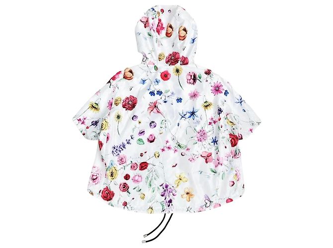 DIOR - Dior Windjacke aus weißem Polyester mit farbigen Mustern (M) - Ansicht 2