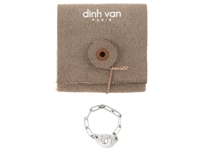 DINH VAN - Dinh Van Handschellen-Ring aus Weißgold (T53) - Ansicht 3