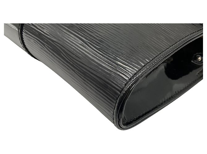 Clutch Lena Louis Vuitton in pelle Epi Electric nera - vista 5