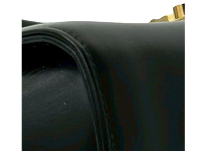 Borsa a tracolla Lady lock Gucci in pelle di vitello liscia nera - vista 10