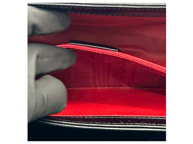 Borsa a tracolla Lady lock Gucci in pelle di vitello liscia nera - vista 4