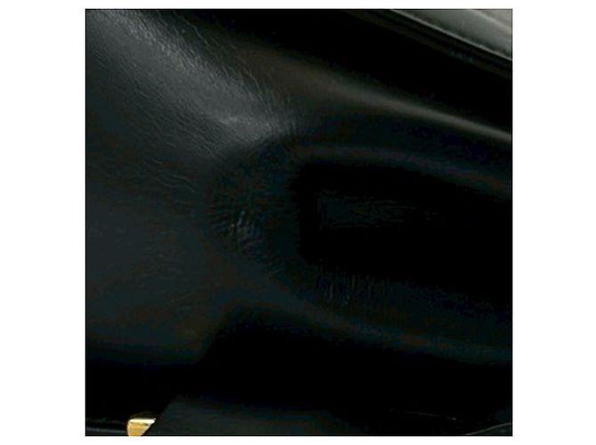 Borsa a tracolla Lady lock Gucci in pelle di vitello liscia nera - vista 7