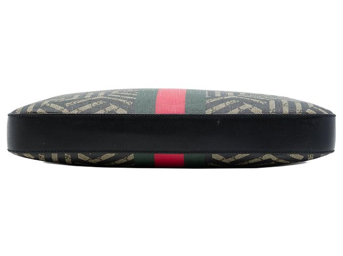 Borsetta Business Gucci GG Supreme Caleido Web Beige - vista 3
