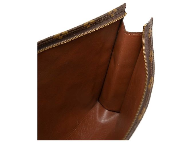 Borsa a pochette Louis Vuitton Monogram Toiletry Pouch 26 marrone - vista 6