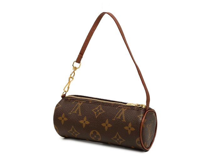 Borsa a mano Louis Vuitton Monogram Papillon Pochette Marrone - vista 2