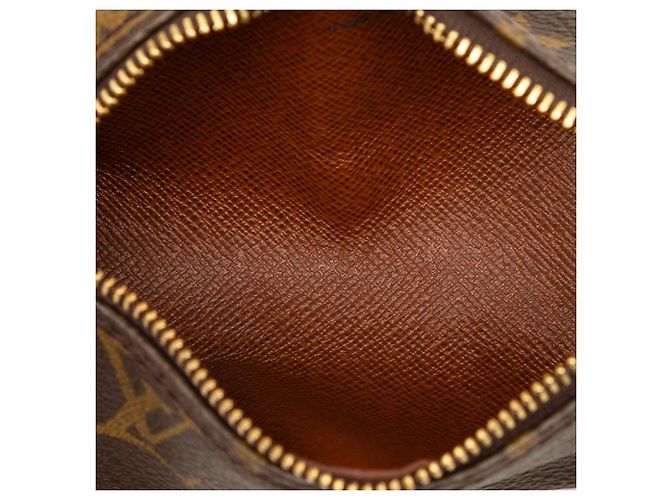 Borsa a mano Louis Vuitton Monogram Papillon Pochette Marrone - vista 4