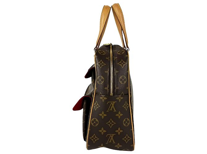 Cité Borsa Louis Vuitton Monogram Excentri Cite Marrone - vista 12