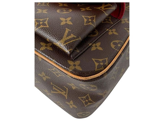 Cité Borsa Louis Vuitton Monogram Excentri Cite Marrone - vista 6