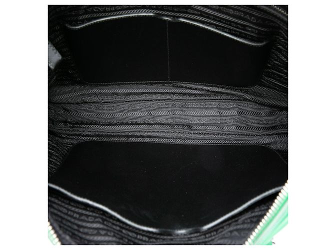 Borsa Business Prada Saffiano Verde - vista 4