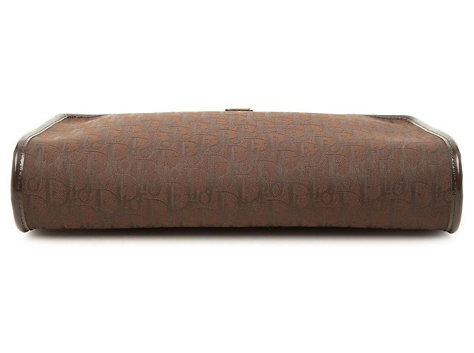 Clutch Diorissimo Trotter Canvas Marrone Dior - vista 3