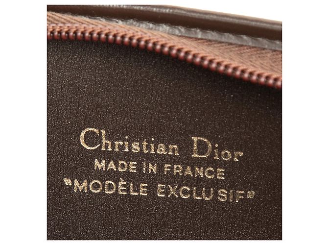 Clutch Diorissimo Trotter Canvas Marrone Dior - vista 5