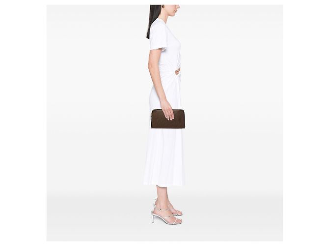 Clutch Diorissimo Trotter Canvas Marrone Dior - vista 6