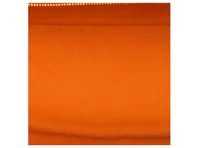 Borsa Orange Prada Small Canvas Canapa Bijoux Satchel - vista 4