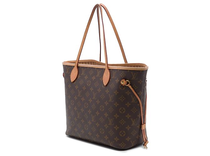 Borsa Tote Louis Vuitton Monogram Neverfull MM Marrone - vista 2