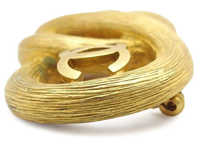 Chanel CC Infinity Brosche gold-plated - Ansicht 3