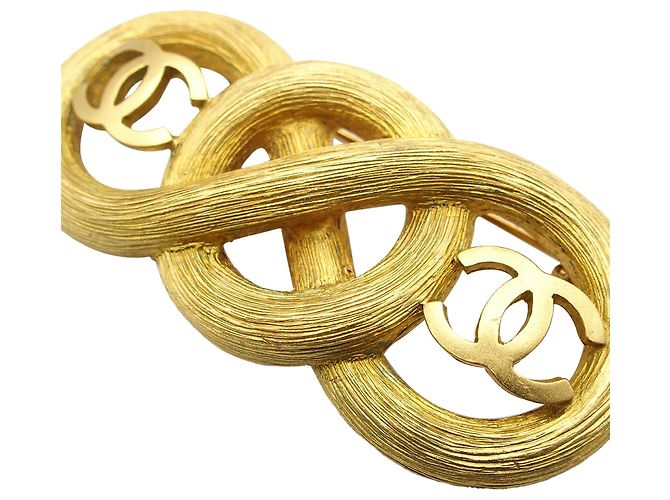 Chanel CC Infinity Brosche gold-plated - Ansicht 4