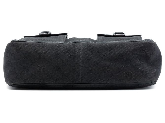 Gucci GG Denim Abbey D-Ring Pocket Tote Grau - Ansicht 3