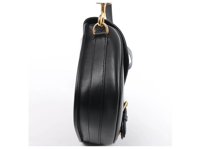 Borsa a tracolla Bobby in pelle Christian Dior Nera - vista 10