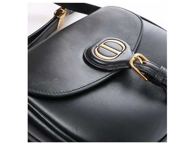 Borsa a tracolla Bobby in pelle Christian Dior Nera - vista 14