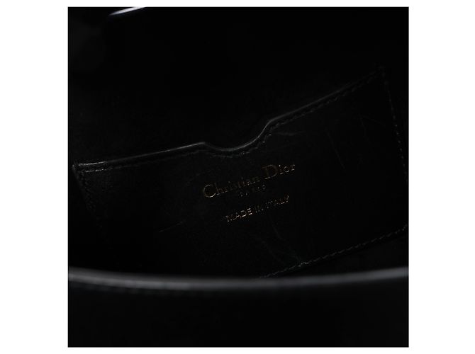 Borsa a tracolla Bobby in pelle Christian Dior Nera - vista 17
