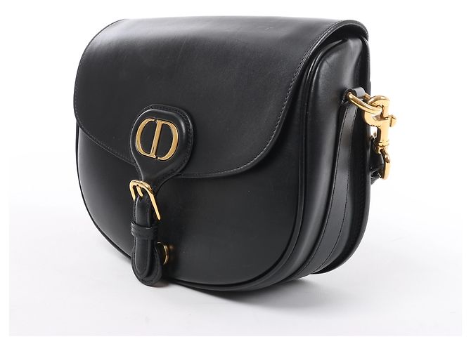 Borsa a tracolla Bobby in pelle Christian Dior Nera - vista 2