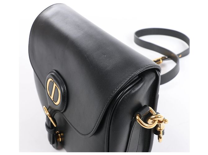 Borsa a tracolla Bobby in pelle Christian Dior Nera - vista 3