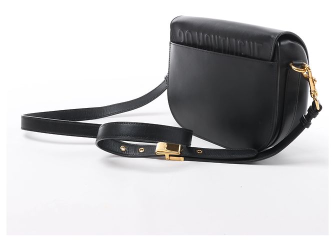 Borsa a tracolla Bobby in pelle Christian Dior Nera - vista 4