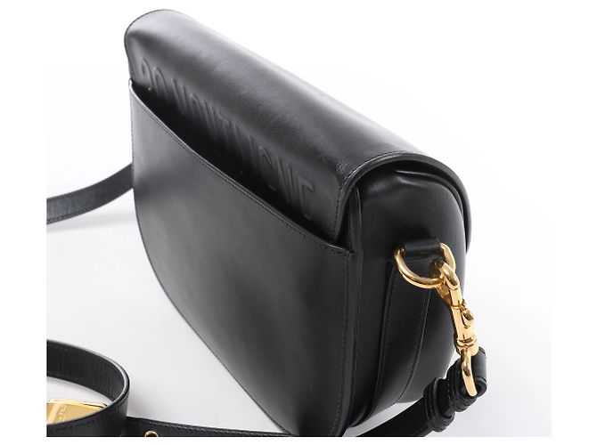 Borsa a tracolla Bobby in pelle Christian Dior Nera - vista 5