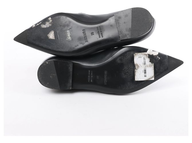 Hermès Kelly 25SS Leather Ballet Flat in Black 251002Z, Size EU 36 - vista 11