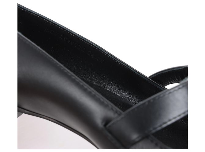 Hermès Kelly 25SS Leather Ballet Flat in Black 251002Z, Size EU 36 - vista 7