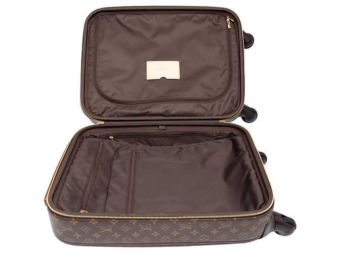 Borsa da viaggio Louis Vuitton Monogram Zephyr 55 Marrone - vista 4