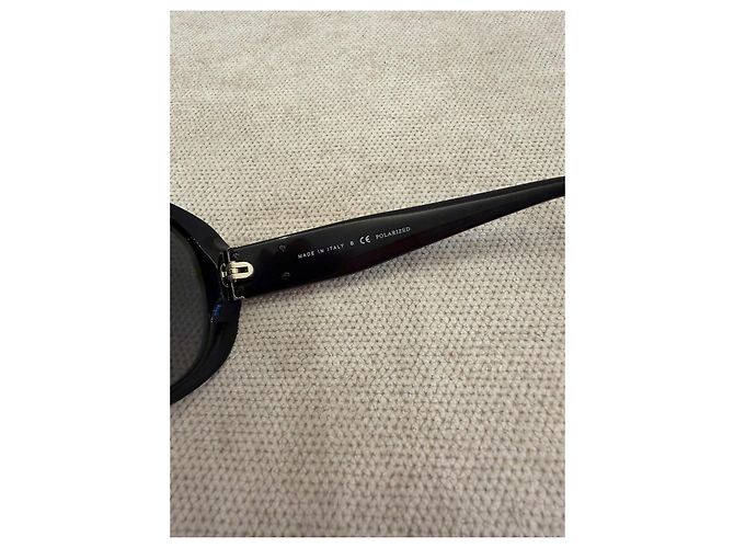 Chanel Gafas de Sol Ovaladas en Acetato Negro - vista 8