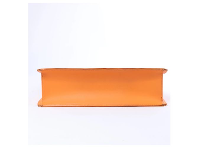 Louis Vuitton Sac Plat PM Epi Leather Handbag in Orange M5274H - vista 11